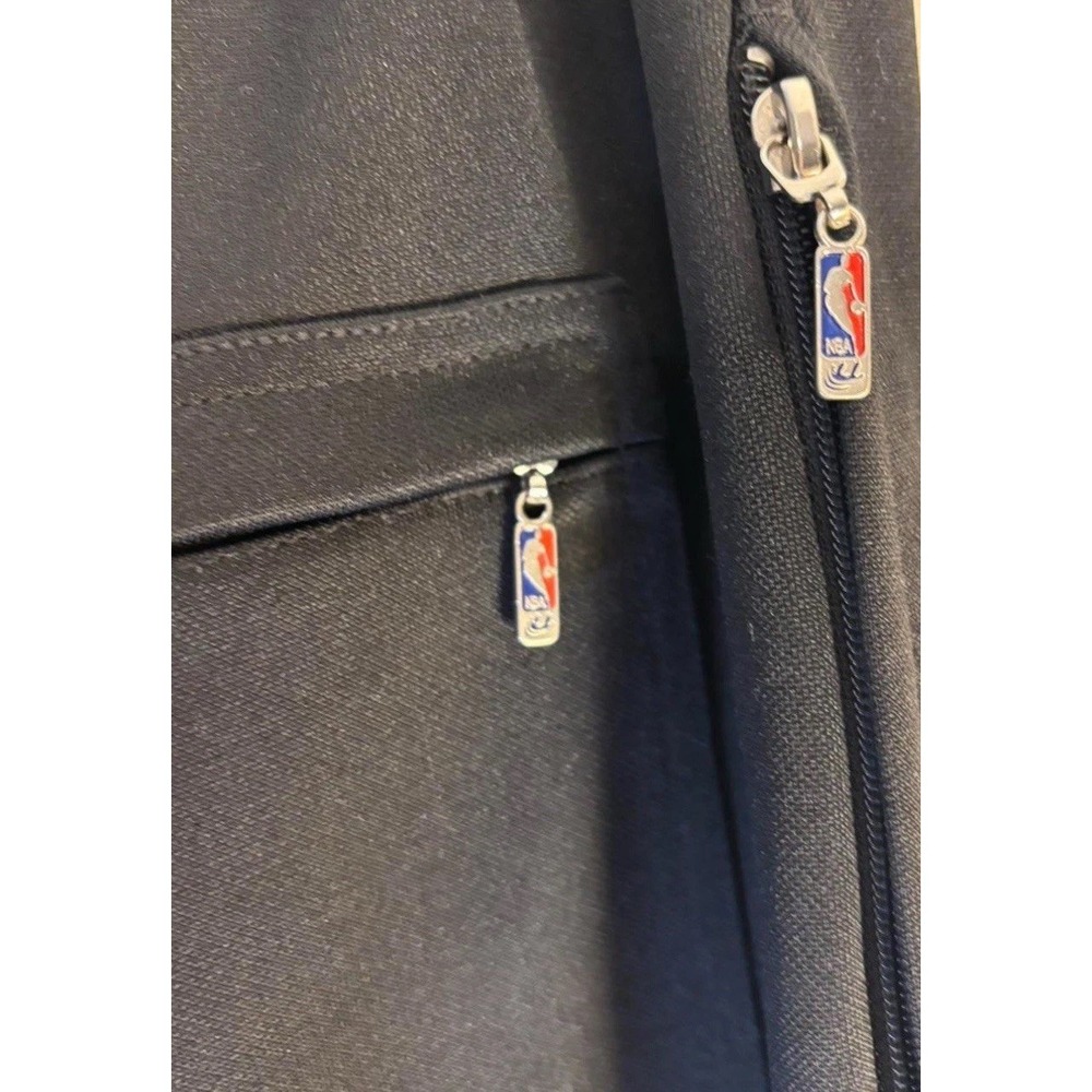 UNK NBA All Team Logo Joggers Mens Black Embroidered Patch Sweatpants Multi-Team - Picture 11 of 11